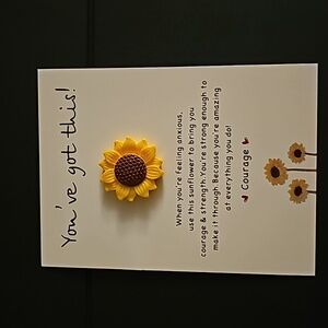 You've got this! Inspiration sunflowers 🌻 New